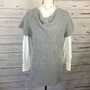 Willi Smith RabbitHair&LambWool Sleeveless Sweater